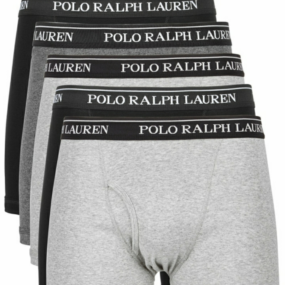 NWT Polo Ralph Lauren Men's Classic Fit Boxer Brief - 5 pack